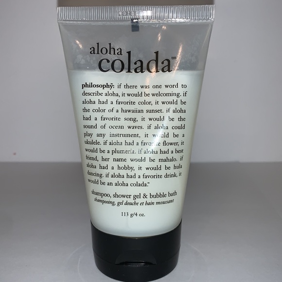 Aloha Colada Philosophy Lotion, Shower Gel Set - Picture 8 of 16
